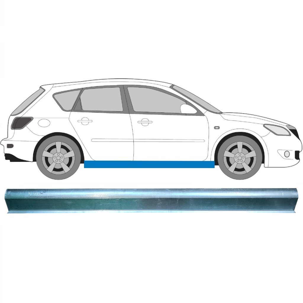 Prag Za Mazda 3 Bk 2003-2009 / Levo = Desno (Simetrično) 6318