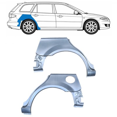 Bok delni za Mazda 6 GG GY 2002-2007 / Levo+Desno / COMBI / Komplet 9164