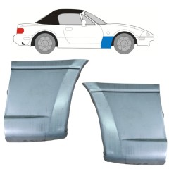 Popravni panel prednjega blatnika za Mazda MX-5 1989-1998 / Levo+Desno / Komplet 9830