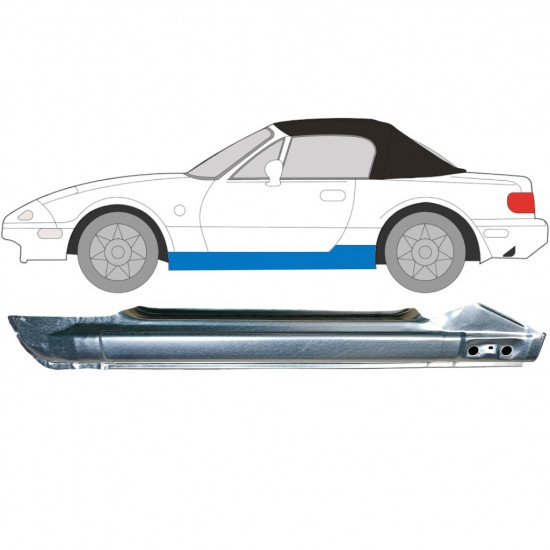 Prag za Mazda MX-5 1989-1998 / Leva 6697