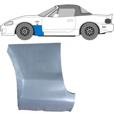 Popravni panel prednjega blatnika za Mazda MX-5 1998-2005 / Leva 6700