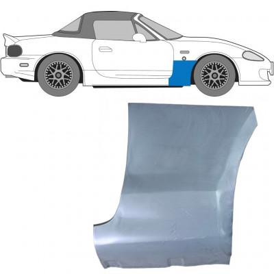 Popravni panel prednjega blatnika za Mazda MX-5 1998-2005 / Desna 6699