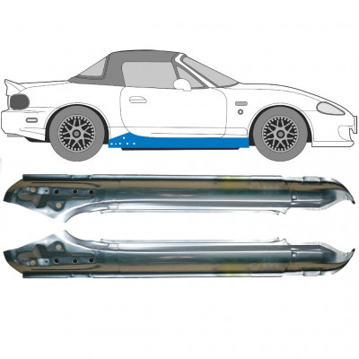 Prag za Mazda MX-5 1998-2005 / Levo+Desno / Komplet 9236