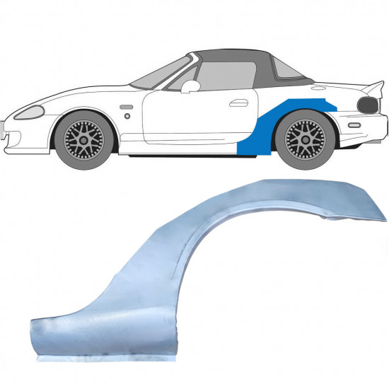 Bok delni za Mazda MX-5 1998-2005 NB / Leva 8032