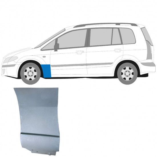 Popravni panel prednjega blatnika za Mazda Premacy 1999-2005 / Leva 8830