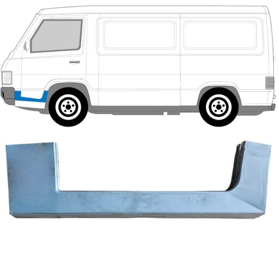 Popravni panel praga sprednjih vrat za Mercedes MB 100 1988-1996 / Leva 16858