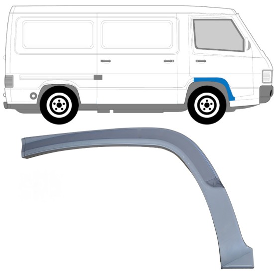 Popravni panel sprednjega blatnika za Mercedes MB 100 1988-1996 / Desna 16859