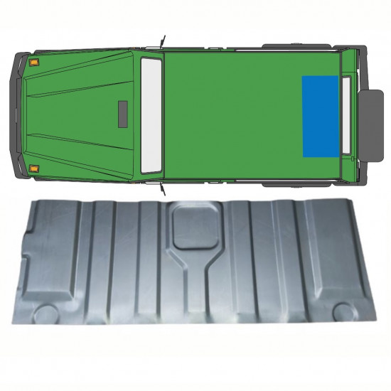 Popravni panel zadnjega dna za Mercedes G-Class 1979- 8384