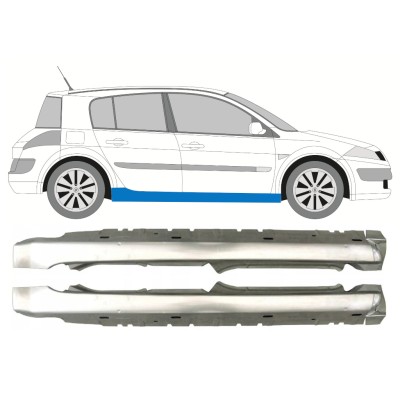 Prag za Renault Megane II 2003-2012 / Levo+Desno / Komplet 9934