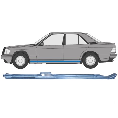 Prag za Mercedes 190 W201 1982-1993 / Leva 15128