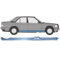 Popravni panel zgornjega praga za Mercedes 190 W201 1982-1993 / Desna 15127