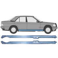 Popravni panel zgornjega praga za Mercedes 190 W201 1982-1993 / Levo+Desno / Komplet 16294
