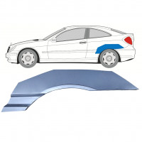 Popravni panel zgornjega dela zadnjega blatnika za Mercedes CL203 2000-2008 / Leva 8001