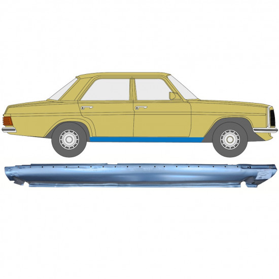 Prag za Mercedes W114 W115 1968-1977 / Desna 6807