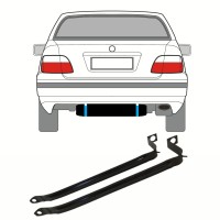 Trakovi za pritrditev rezervoarja goriva za Mercedes CLK W208 1997-2003 16028