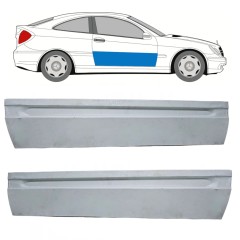 Popravni panel vrat za Mercedes CL-Class 203 2000-2008 / Levo+Desno / Komplet 10689