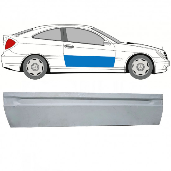 Popravni panel vrat za Mercedes CL203 2000-2008 / Desna 8002