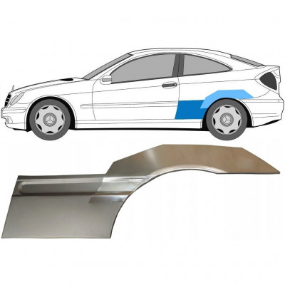 Bok delni za Mercedes CL203 2000-2008 / Leva / Komplet 10008