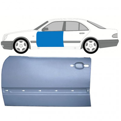 Visoki popravni panel sprednjih vrat za Mercedes E-class 1995-2003 / Leva 8181