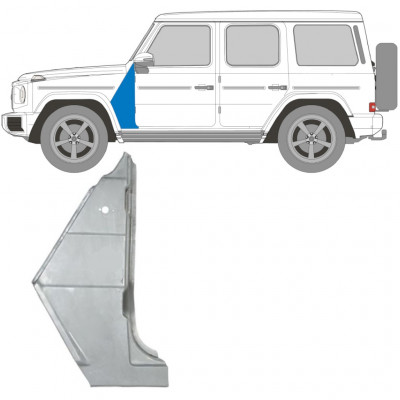 Popravni panel prednjega blatnika za Mercedes G-Class 1979- / Leva 5550