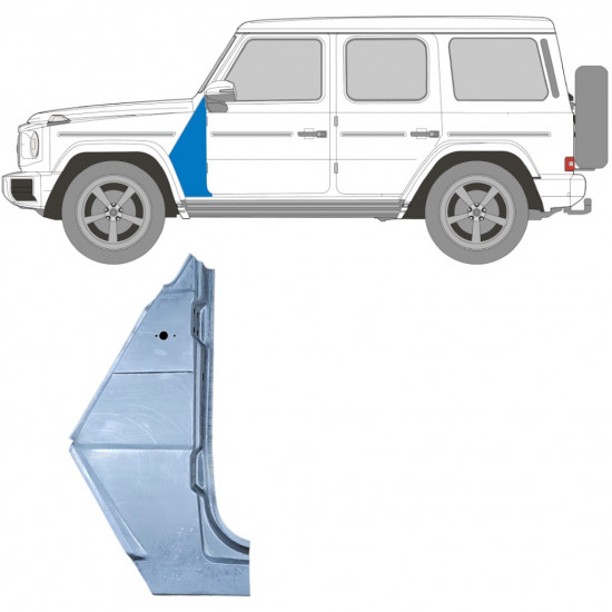 Popravni panel prednjega blatnika za Mercedes G-Class 1979- / Leva 5550