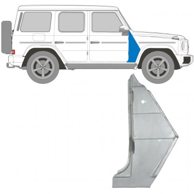 Popravni panel prednjega blatnika za Mercedes G-Class 1979- / Desna 5549