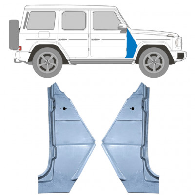 Popravni panel prednjega blatnika za Mercedes G-Class 1979- / Levo+Desno / Komplet 9440