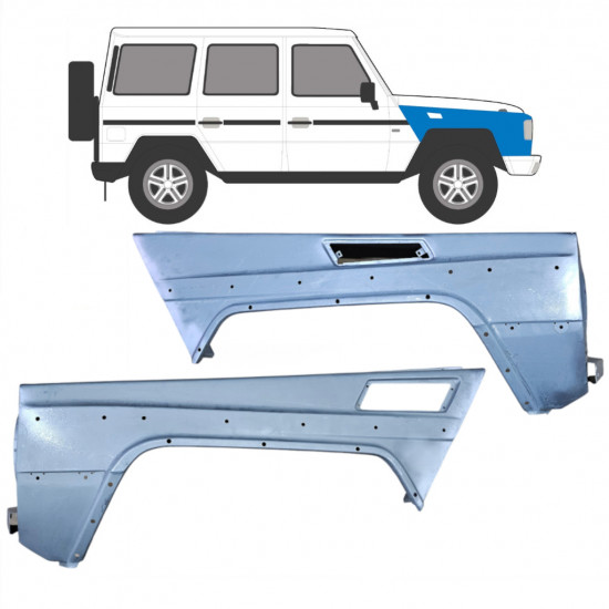 Sprednji blatnik za Mercedes G-Class W463 1992-1997 / Levo+Desno / Komplet 6519