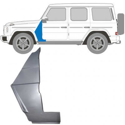 Popravni panel prednjega blatnika za Mercedes G-Class 1979- / Leva 10713