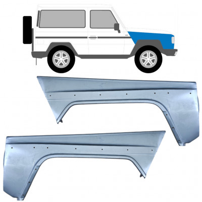 Sprednji blatnik za Mercedes G-Class 1979-1992 / Levo+Desno / Komplet 9182