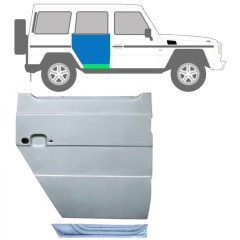 Notranji in zunanji popravni panel zadnjih vrat za Mercedes G-Class W460 W461 W463 1979- / Desna / Komplet 12037
