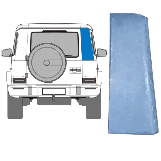 Popravni panel zadnjega vogala za Mercedes G-Class 1979- / Desna 8909