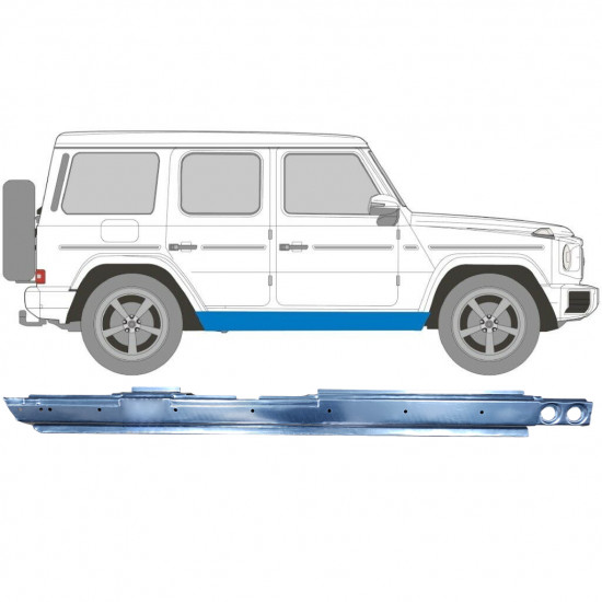 Prag za Mercedes G-Class 1979- / Desna 5070