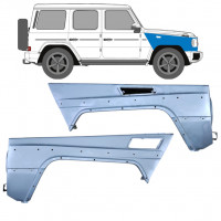 Sprednji blatnik za Mercedes G-Class W463 Gelenda 1997- / Levo+Desno / Komplet 6520