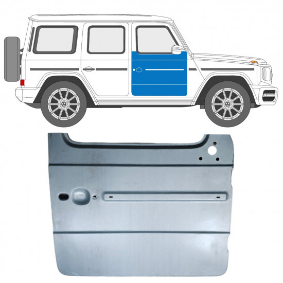 High front door repair panel for Mercedes G-Class 2018- / Right 12786
