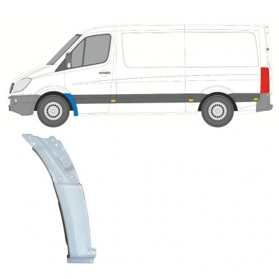 Popravni panel prednjega blatnika za Mercedes Sprinter 2006- / Leva 7413