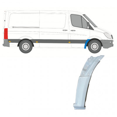 Popravni panel prednjega blatnika za Mercedes Sprinter 2006- / Desna 7414