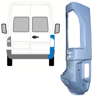 Popravni panel zadnjega vogala za Mercedes Sprinter 1995-2005 / Desna 7403