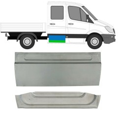 Popravni panel zadnjih vrat za Mercedes Sprinter 2006-2018 / Levo = Desno (simetrično) / Komplet 10512