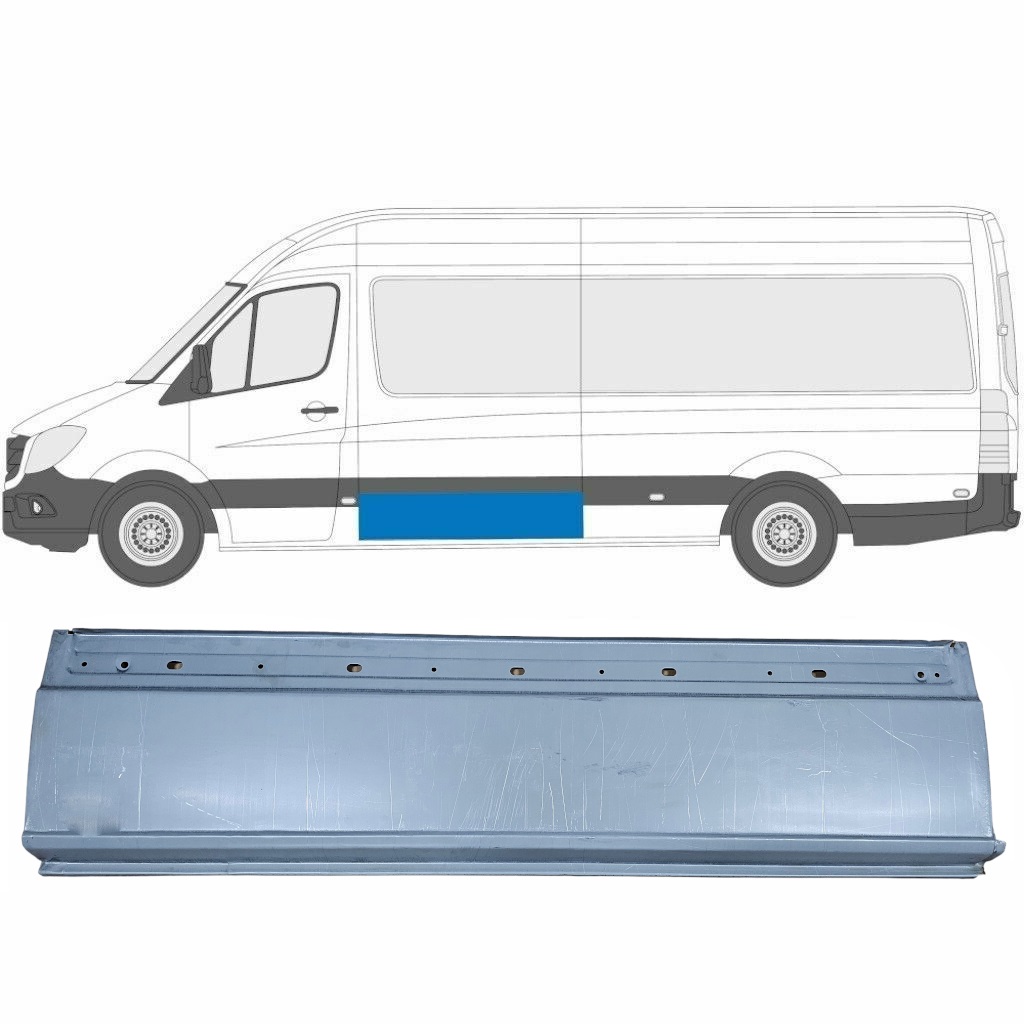 Popravni Stranski Panel Za Mercedes Sprinter 2006- / Leva 5969