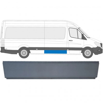 Reparaturni del stranske plošče za Mercedes Sprinter 2006 -  / Levo = Desno (simetrično) 8996