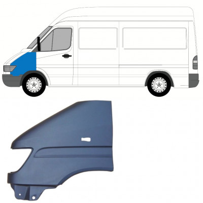 Sprednji blatnik za Mercedes Sprinter 1995-2000 / Leva 7393