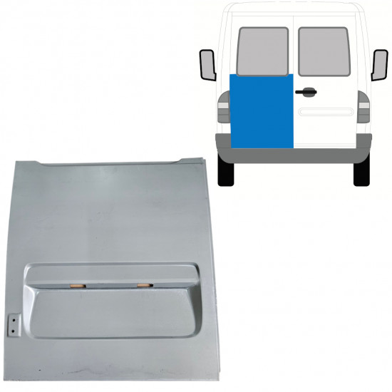 Popravni panel visokih zadnjih vrat za Mercedes Sprinter 1995-2006 / Leva 7417