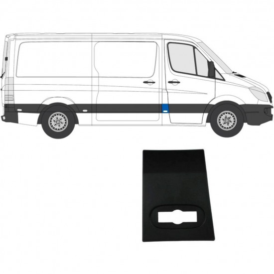 Sprednja stranska obloga za Mercedes Sprinter 2006- / Desna 7225