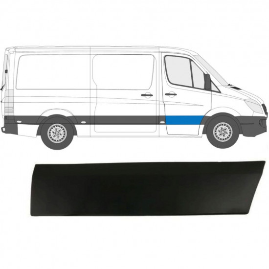 Obloga sprednjih vrat za Mercedes Sprinter 2006- / Desna 7223