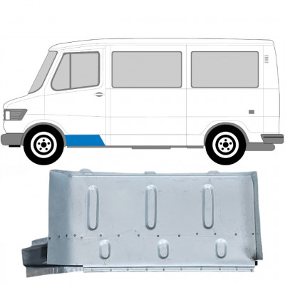 Popravni panel sprednje stopnice za Mercedes 207-410 1977-1996 / Leva 5245