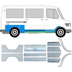 Set popravnih panelov za Mercedes T1 207-410 1977-1995 / Levo+Desno / 6714
