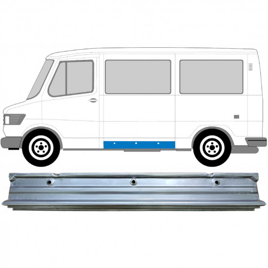 Notranji popravni panel praga za Mercedes T1 1977-1996 / Leva 6712