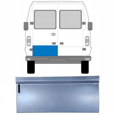 Zunanji popravni panel zadnjih vrat za Mercedes T1 1977-1996  / Leva 5239