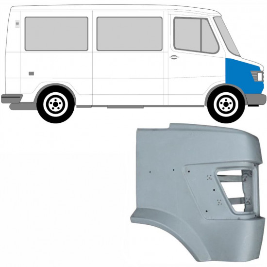 Sprednji blatnik za Mercedes T1 1977-1996 / Desna 5216